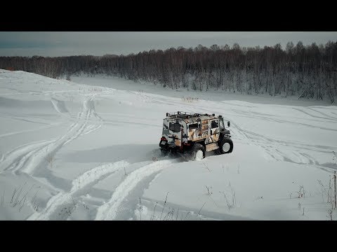 Видео: Тест-драйв вездехода «Кречет Z 210-91»