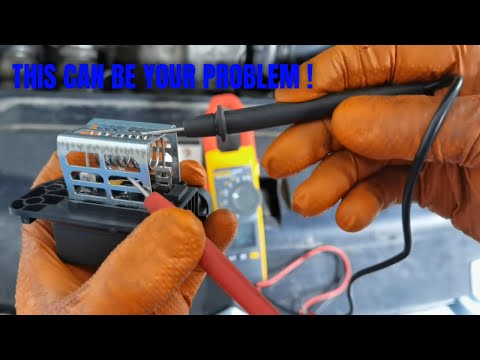 Видео: Устранение неполадок у CITROEN/PEUGEOT: вентилятор кондиционера не работает/вентилятор радиатора ...