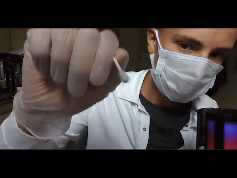 Видео: АСМР осмотр у врача: проверка глаз, слуха и тактильных ощущений!