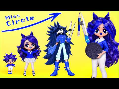 Видео: Мисс Циркуль и Мисс Делайт растут вместе! 32 идеи