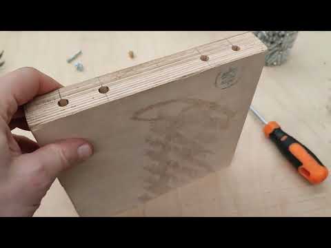 Видео: Практичное, надежное, удобное, разборное мебельное соединение