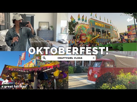 Видео: Уютный осенний видеоблог 🎃 Утренняя рутина, осеннее настроение и приключения на Октоберфесте!