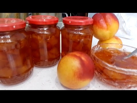 Видео: Нектариновое варенье на зиму. Простой рецепт, изысканный результат. Nectarine jam.