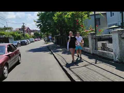 Видео: Грузия.Кобулети.Улица Тбилиси..