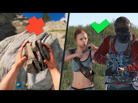 Видео: ЭТИ 10 ОШИБОК совершают ВСЕ ИГРОКИ в RUST! 10 ошибок игроков в Раст.