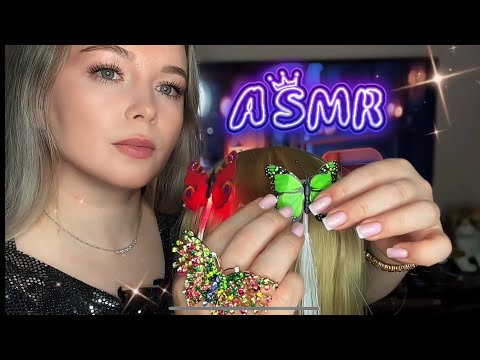 Видео: АСМР Расчесывание Волос , Шёпот 🪮🦋 ASMR Hair Combing, Whispering 🦋🪮