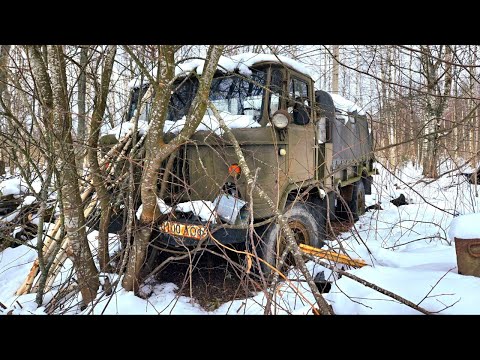 Видео: 30 ЛЕТ В ЛЕСУ ГАЗ 66, я думал это будет легко! Но рожа обгорела....