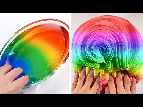 Видео: Удовлетворяющая слизь ASMR | Расслабляющее видео слизи # 365