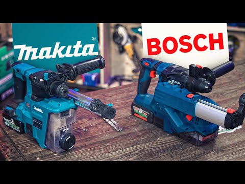 Видео: Перфораторы MAKITA DHR183 vs BOSCH GBH185 LI