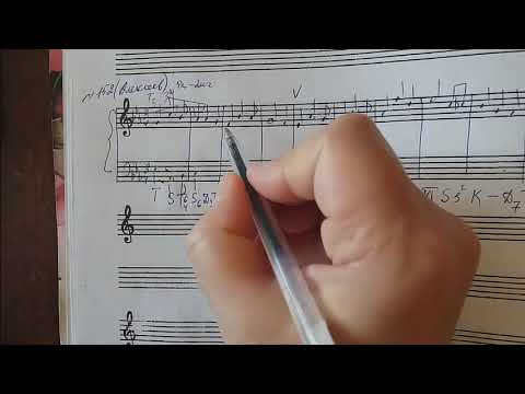Видео: Гармония  Разбор задачи на 6 ступень