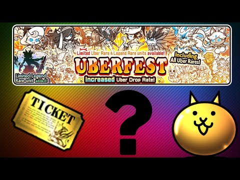 Видео: Открываем капсулы на UberFest! | Открытие! | The Battle Cats