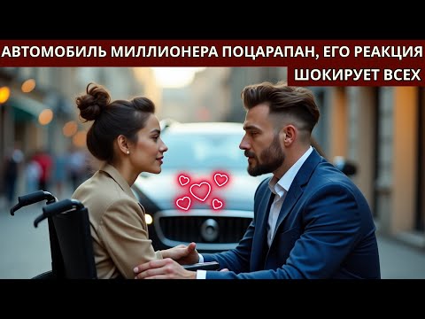 Видео: Миллионеру поцарапала машину женщина в инвалидном кресле, и его реакция шокировала всех