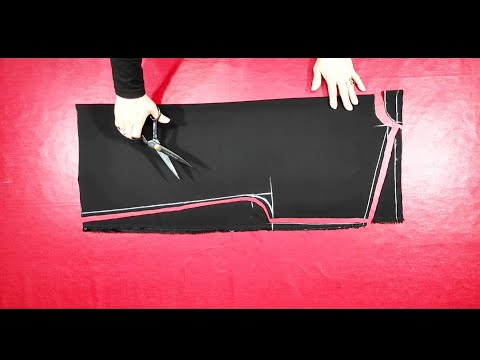 Видео: Шитье с помощью этой техники воротника очень быстрое и простое/ЛЕГКОЕ ПОШИВАНИЕ ТУНИКИ