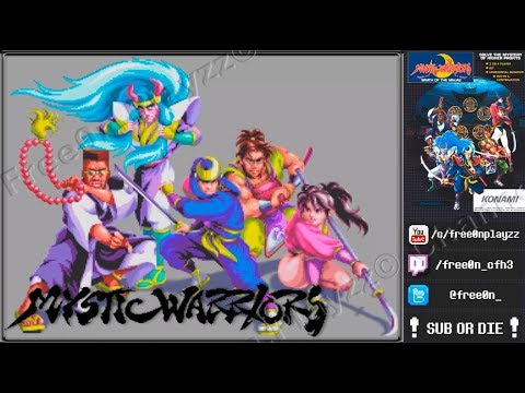 Видео: Mystic Warriors (1993) - #АРКАДНЫЕ АВТОМАТЫ #KONAMI | ミスティックウォリアーズ -怒りの忍者 | ПРОХОЖДЕНИЕ | Ретро-игры