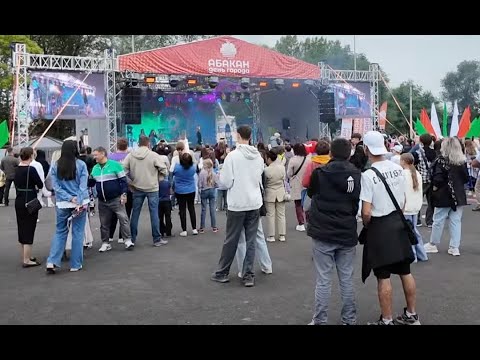 Видео: 9 Августа 2025.День города в Абакане. Выступление группы Nytt Land
