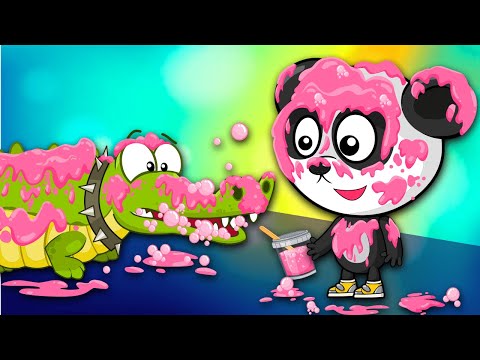 Видео: Слайм - Влог Для Детей - Биби и Ян в мультиках для малышей