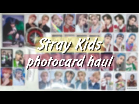 Видео: Огромная распаковка карт Хенджина и Феликса | Новый Lightstick Stray Kids