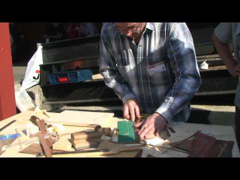 Видео: 6 слёт Мастеровых. Работа  со шпоном