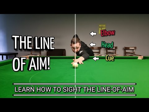 Видео: ЛИНИЯ ПРИЦЕЛИВАНИЯ В СНУКЕРЕ ОЧЕНЬ ВАЖНА