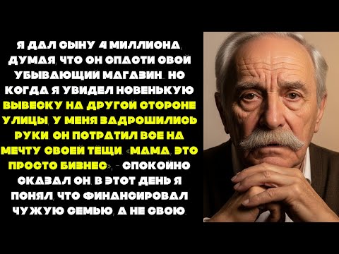 Видео: МОЙ СЫН ПОПРОСИЛ 4 МИЛЛИОНА, А ПОТОМ ИСПОЛЬЗОВАЛ ИХ НА ВОССТАНОВЛЕНИЕ МАГАЗИНА СВЕЖЕСТИ