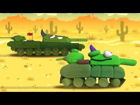 Видео: Лепим Танки от Геранда из Легкого пластилина Туториал ✅Пластилиновый мир ✅Стальные монстры