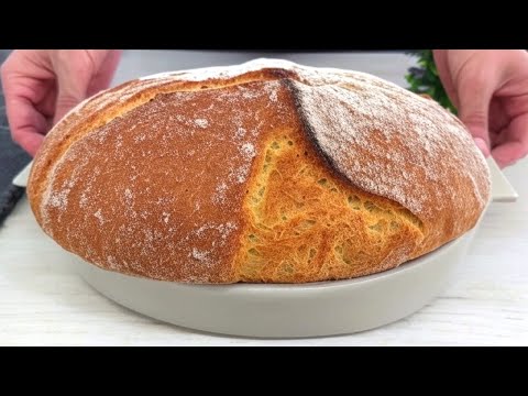 Видео: Хлеб: 3 стакана! Кондитеры это скрывают! Лишь немногие знают этот простой метод!