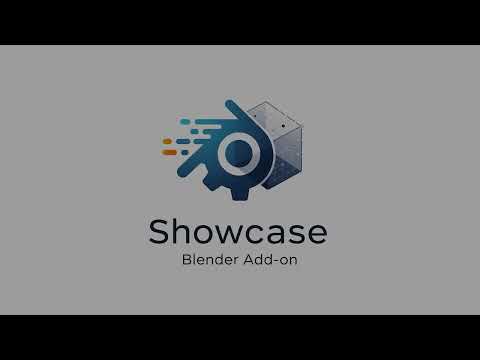 Видео: ShowCase-Blender-аддон для 3D-художников: Создавайте идеальные презентации 3D-моделей за секунды!