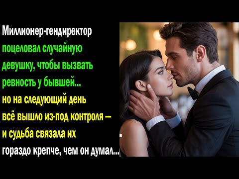 Видео: Миллионер-гендиректор поцеловал незнакомку, чтобы отомстить бывшей… но наутро пожалел.