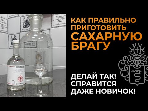 Видео: РЕЦЕПТ САХАРНОЙ БРАГИ ДЛЯ НОВИЧКА | КАК СДЕЛАТЬ ПРАВИЛЬНО?