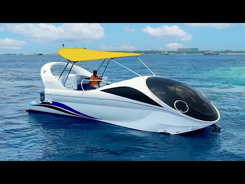 Видео: НЕВЕРОЯТНЫЙ ВОДНЫЙ ТРАНСПОРТ, КОТОРЫЙ НАХОДИТСЯ НА ДРУГОМ УРОВНЕ