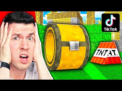 Видео: КАК ТАКОЕ ВОЗМОЖНО В МАЙНКРАФТЕ? ПРОВЕРКА ВИРУСНЫХ ЛАЙФХАКОВ ИЗ ТИК ТОК!
