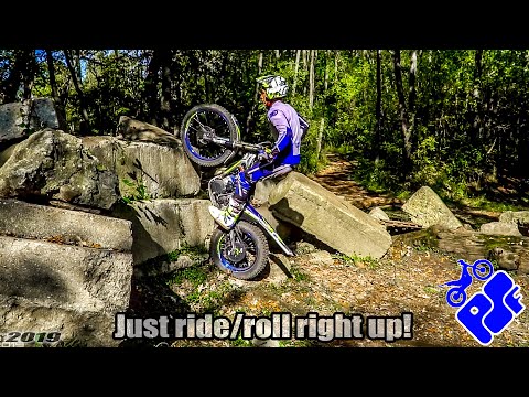 Видео: Как проводить мототриалы: езда / заезд