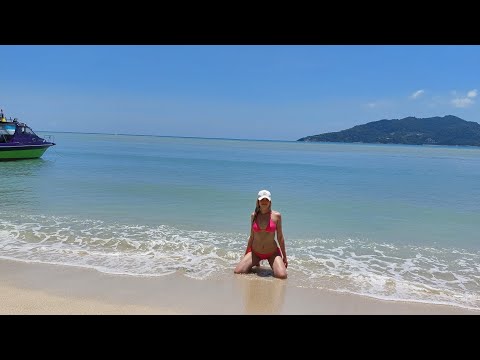Видео: Таиланд. Пхукет, пляж ТриТранг в низкий сезон. Обед в кафе Doo dee. Май 2023. Влог