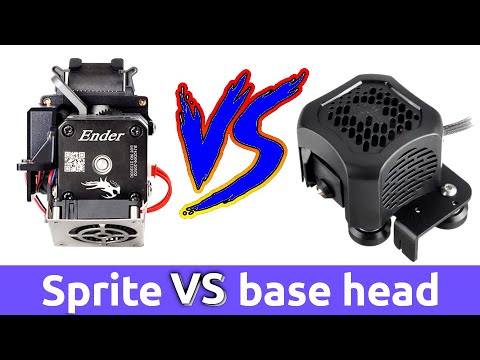 Видео: Сравниваем Creality Sprite со стоком Ender 3 V2