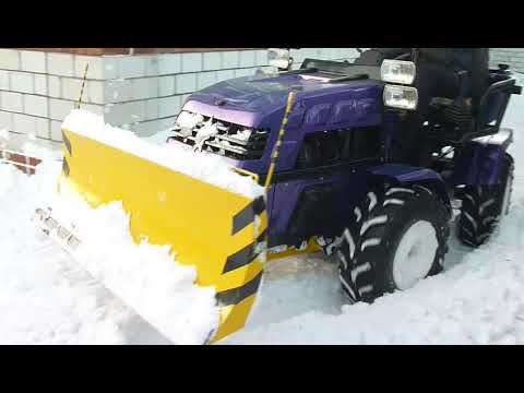 Видео: Боремся с последствиями бурана.