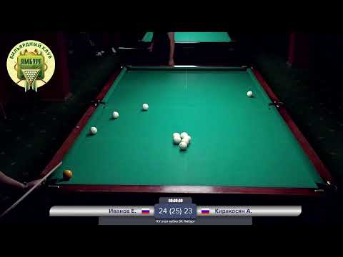 Видео: XV этап кубка БК Ямбург Иванов Е - Киракосян А