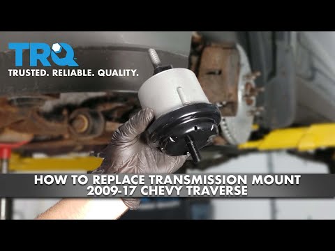 Видео: Как заменить опору коробки передач на Chevrolet Traverse 2009-17 годов