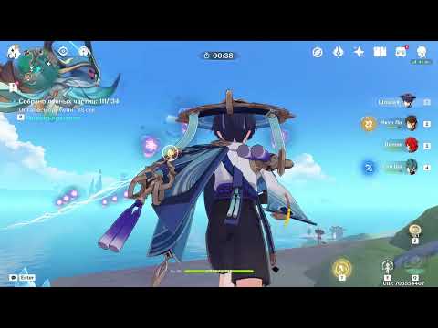 Видео: Genshin Impact 524 Дзинь Клац Битва часть 3