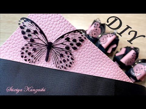 Видео: DIY / Идеальный Контраст / Стильные Бантики / Бабочки / Для начинающих