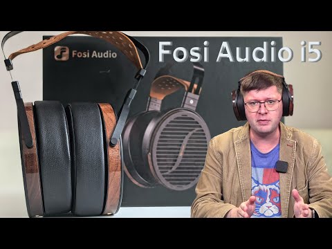 Видео: Обзор Fosi Audio i5: Первые планарные наушники от производителя ЦАПов и усилителей