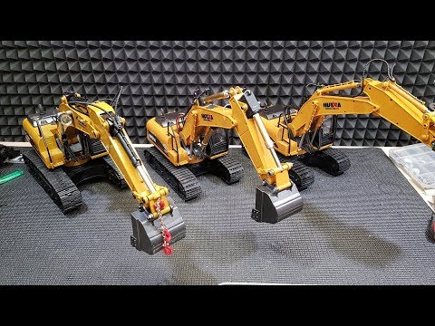 Видео: Делаем ТЯЖЕЛЫЙ и МОЩНЫЙ экскаватор ... Тюнинг Huina 1550. Upgrade rc excavator