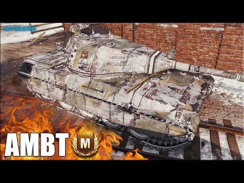 Видео: СКИЛЛОВИК показал КАК ИГРАТЬ на AMBT ✅ World of Tanks лучший бой
