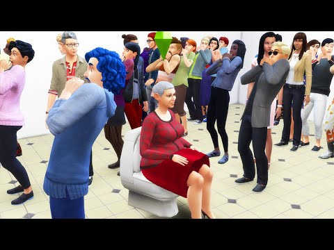 Видео: Я поселил 100 симов в маленький дом - The Sims 4