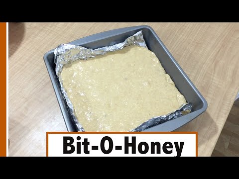 Видео: Как приготовить конфеты Bit-O-Honey (медовые ириски) из 4 ингредиентов