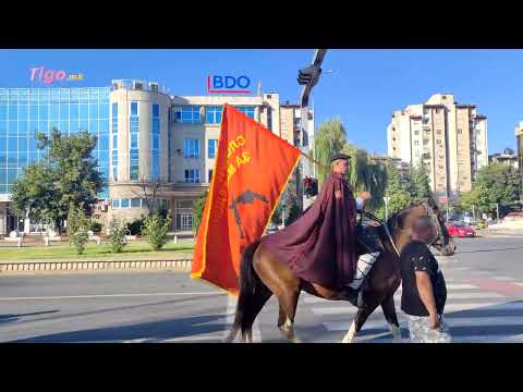 Видео: Илинденски коњички марш 1978“, 45-ти пат по ред-120 год. Илинденско востание