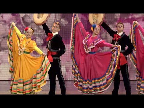 Видео: "Разноцветный карнавал", Ансамбль Локтева. "Colorful Carnival", Loktev Ensemble