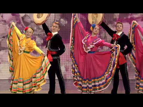 Видео: "Разноцветный карнавал", Ансамбль Локтева. "Colorful Carnival", Loktev Ensemble