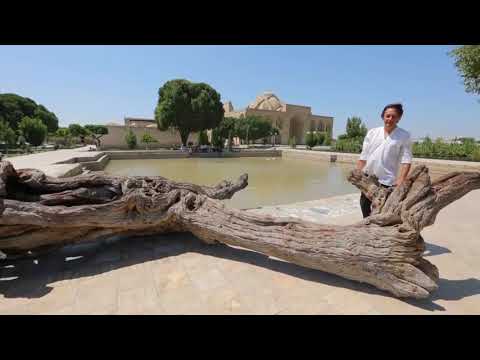 Видео: Исторические памятники Бухары. Мавзолей  Бахауддина Накшбанд