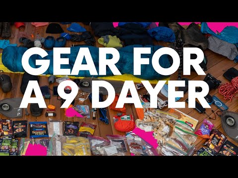 Видео: Снаряжение для 9-дневного похода по Западному хребту Артур