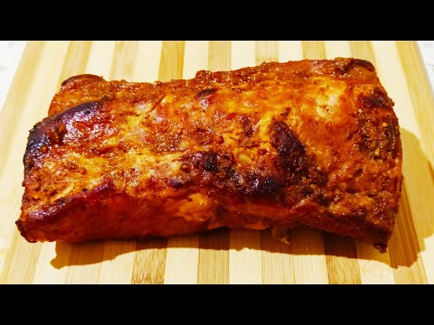 Видео: Как запечь мясо свинины в духовке одним куском ! мясо получается  вкусное нежное и ароматное  .